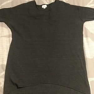 Black ribbed medium irma